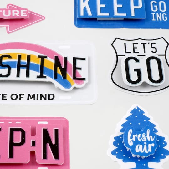 12 Pack: Travel Signs Stickers by Recollections™